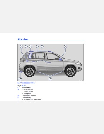 volkswagen tiguan 2014 owners manual